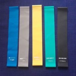Exercise Bands Various Resistants