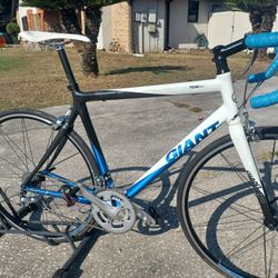 Giant TCR A1 ML Road Bike Bicycle Shimano 105 2x10 and Like New Xero Lite Wheels Tuned - $200 FIRM 