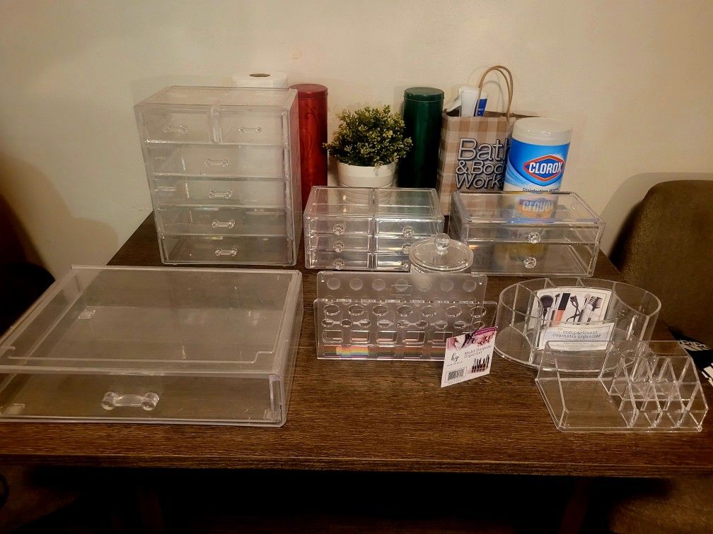 Clear Organization Component(material Holder)