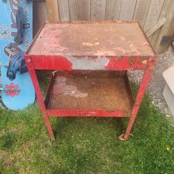 Vintage Metal Cart