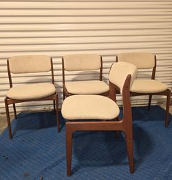 Vintage MCM Benny Linden dining chairs