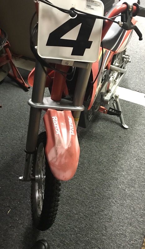 Motorcycle razor mx500
