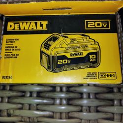 DeWalt 20v 10AH Lithium-Ion Battery