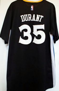 Golden State Warriors Kevin Durant authentic short sleeve jersey XL new