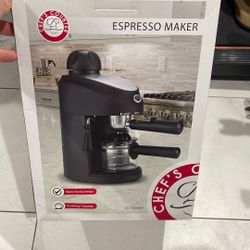 Expresso Maker Chefs Counter 