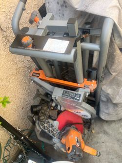 Rigid table saw with skill saw
