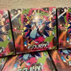 Pokemon Inferno X Booster Boxes Sealed
