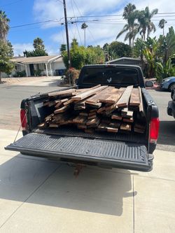Free used 2x6 redwood