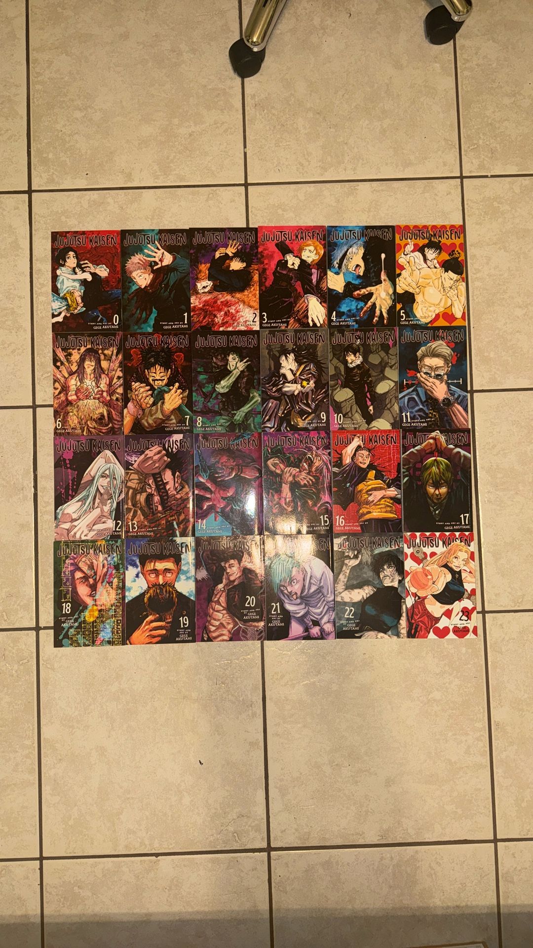 (ENG) Jujutsu Kaisen Manga Volumes 0-23