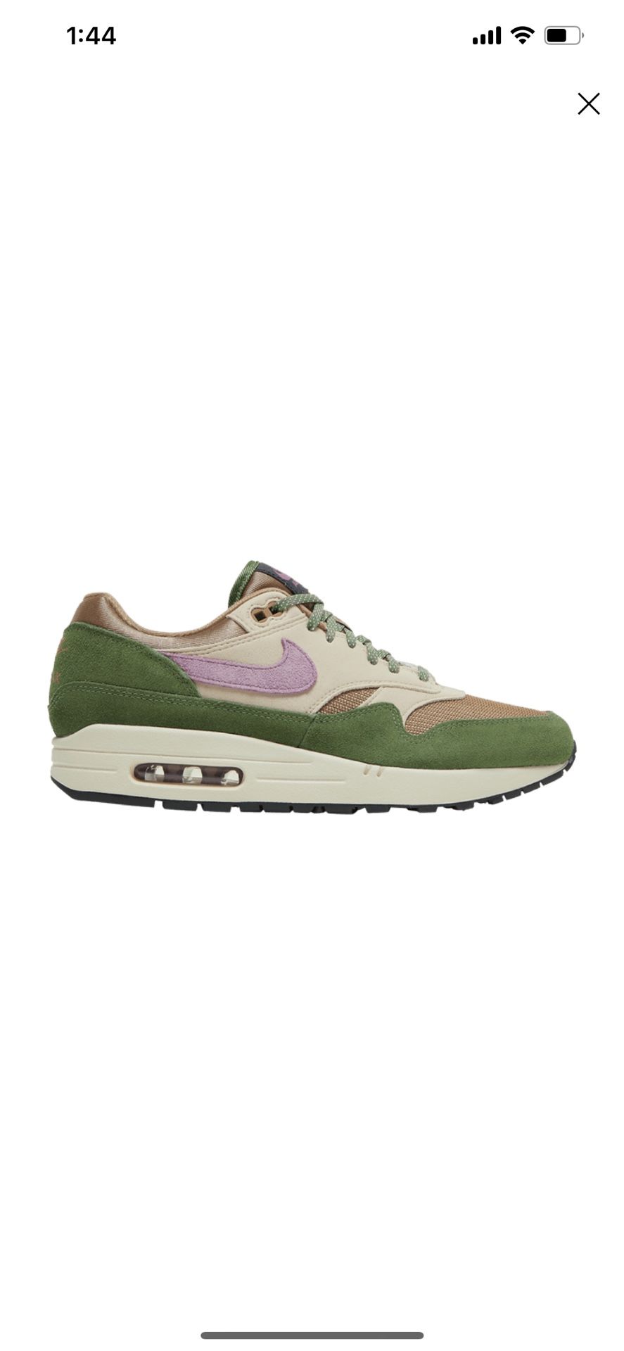 Air Max 1 Treeline “Skunk”