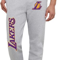 L.A Lakers Men's Jogger Sweatpants Large 