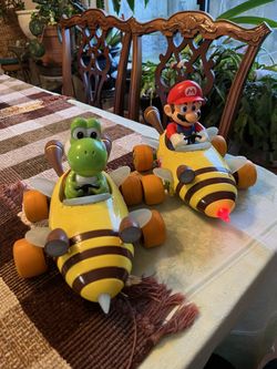 Mario And Yoshi Bumble Karts Decor Toys Cars Only
