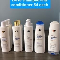 Dove Shampoo And Conditioner 