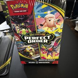 Perfect Order Booster Bundle Pokemon 6 Booster Packs