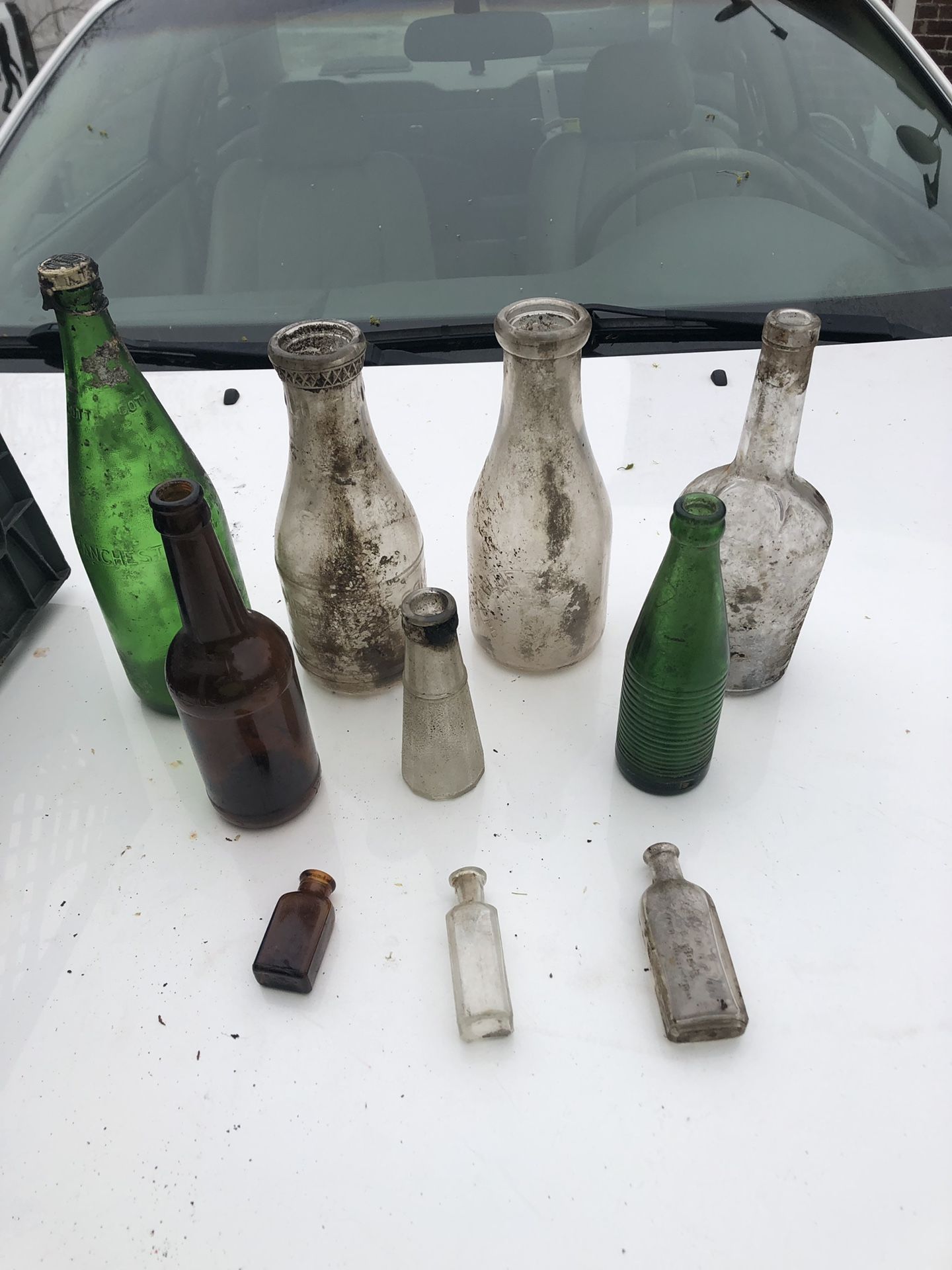 Antique bottles