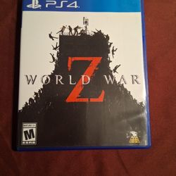 Playstation 4 - World War Z Game