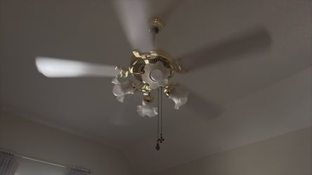 Original brass fan