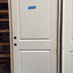 Solid Garage Door 36x80 $160 Each