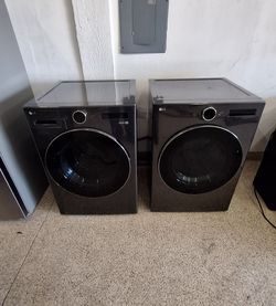 LG Front Load stackable Laundry Pair