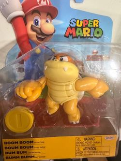 Super Mario Boom Boom Action Figure with Coin