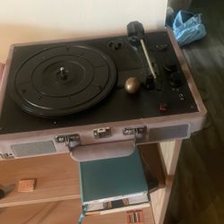 Record Player With Bluetooth 