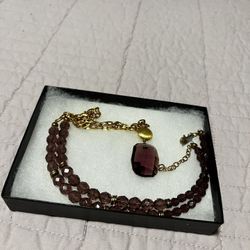 Women’s Amethyst Necklace 