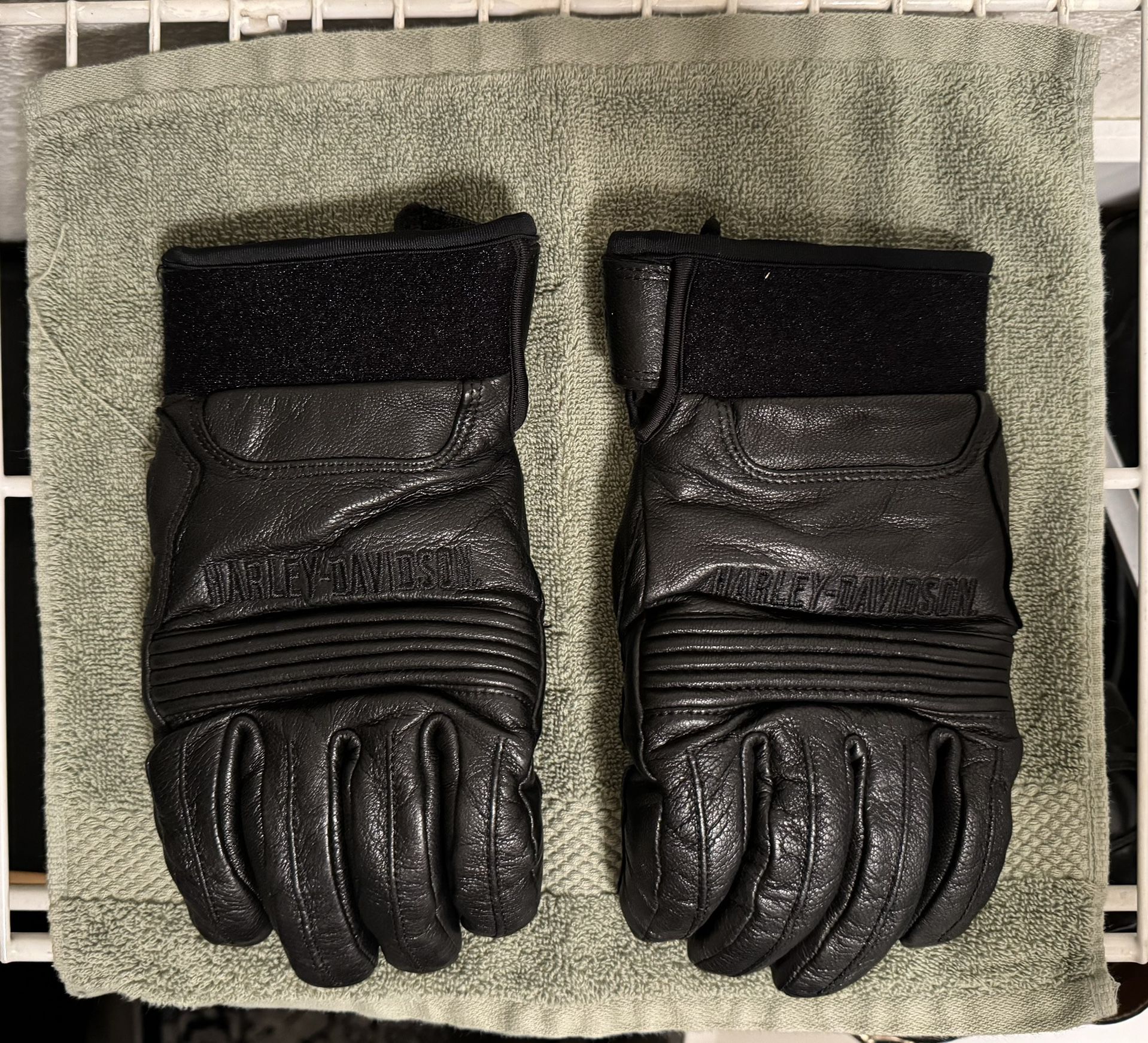 Harley Davidson Insulated Leather Gloves 