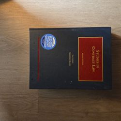 Studies In Contract Law-Ninth Edition
