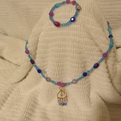 Necklace And Bracelet Set