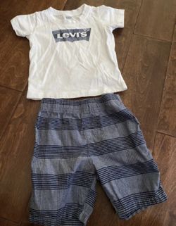Levi’s Toddler 2 Piece Outfit Size 24 Mos