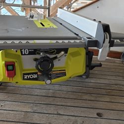 Ryobi 10 In Table Saw