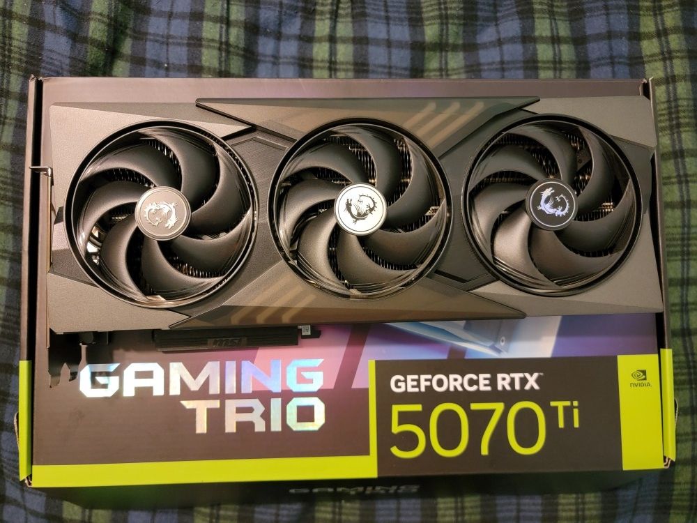 MSI Rtx 5070 Ti Gaming Trio Oc Plus