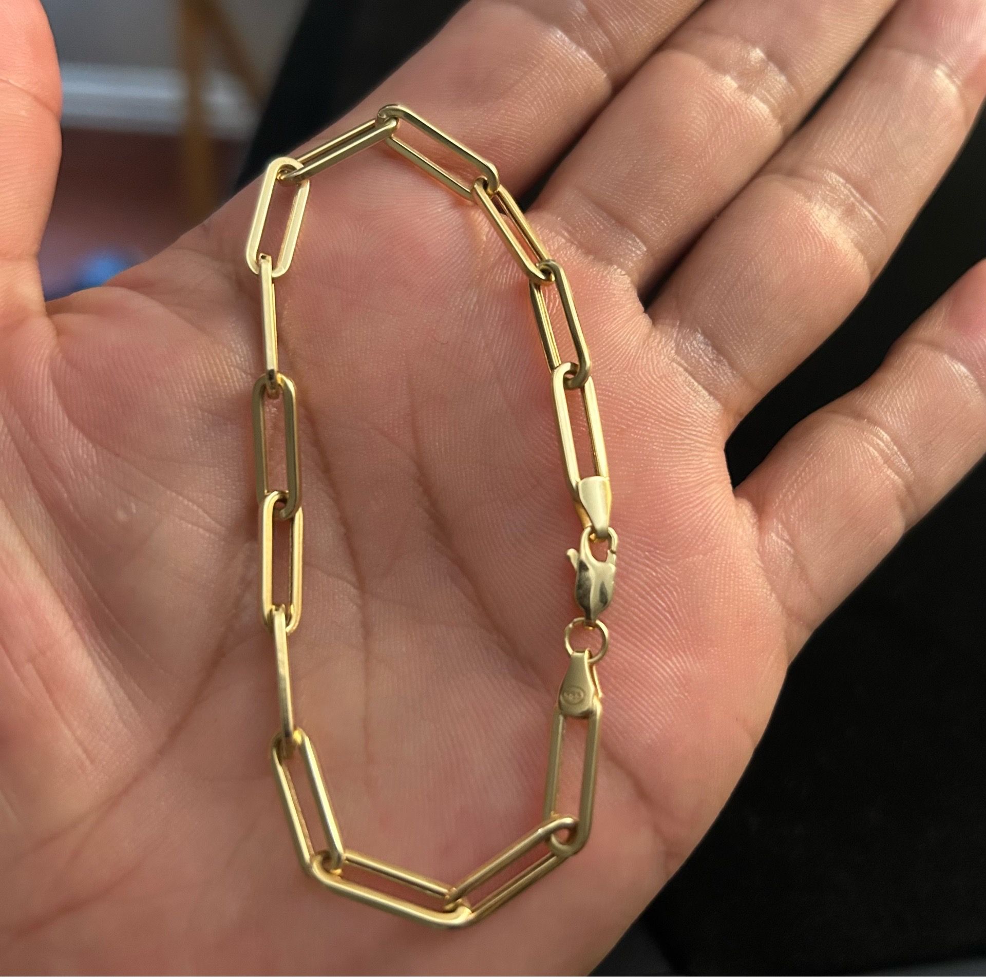 Bracelet 14 k real gold