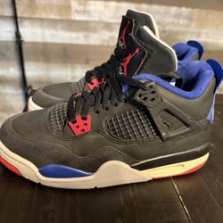 Size 7Y - Jordan Rare Air Black Blue Red Gray Suede IB4171-003