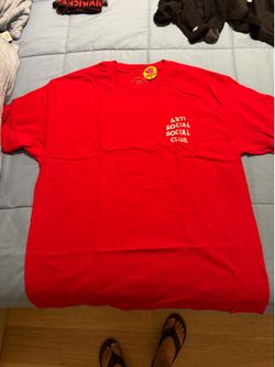 Anti Social Social Club Red T-Shirt