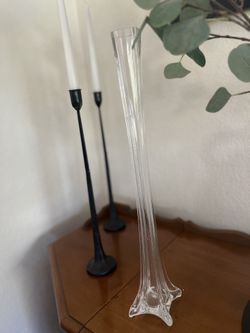 Vintage Style Glass Vase