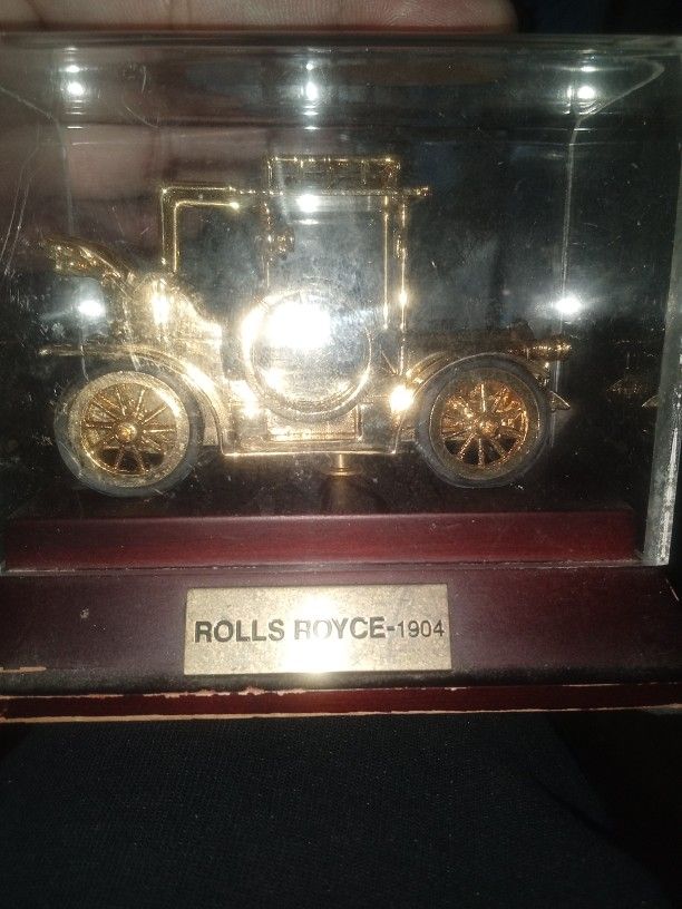 Rolls Royce 1904 Model Gold Plated