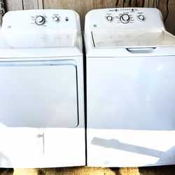 GENERAL ELECTRIC WASHER & DRYER SET