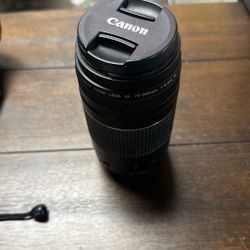 Canon Lens 75–300 Mm Lens Ef III