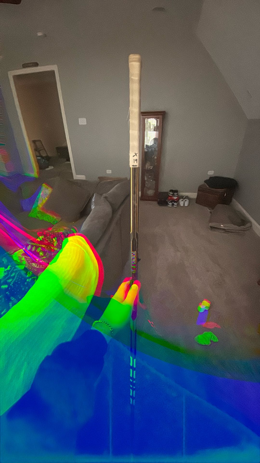 Signed Left Hockey Stick