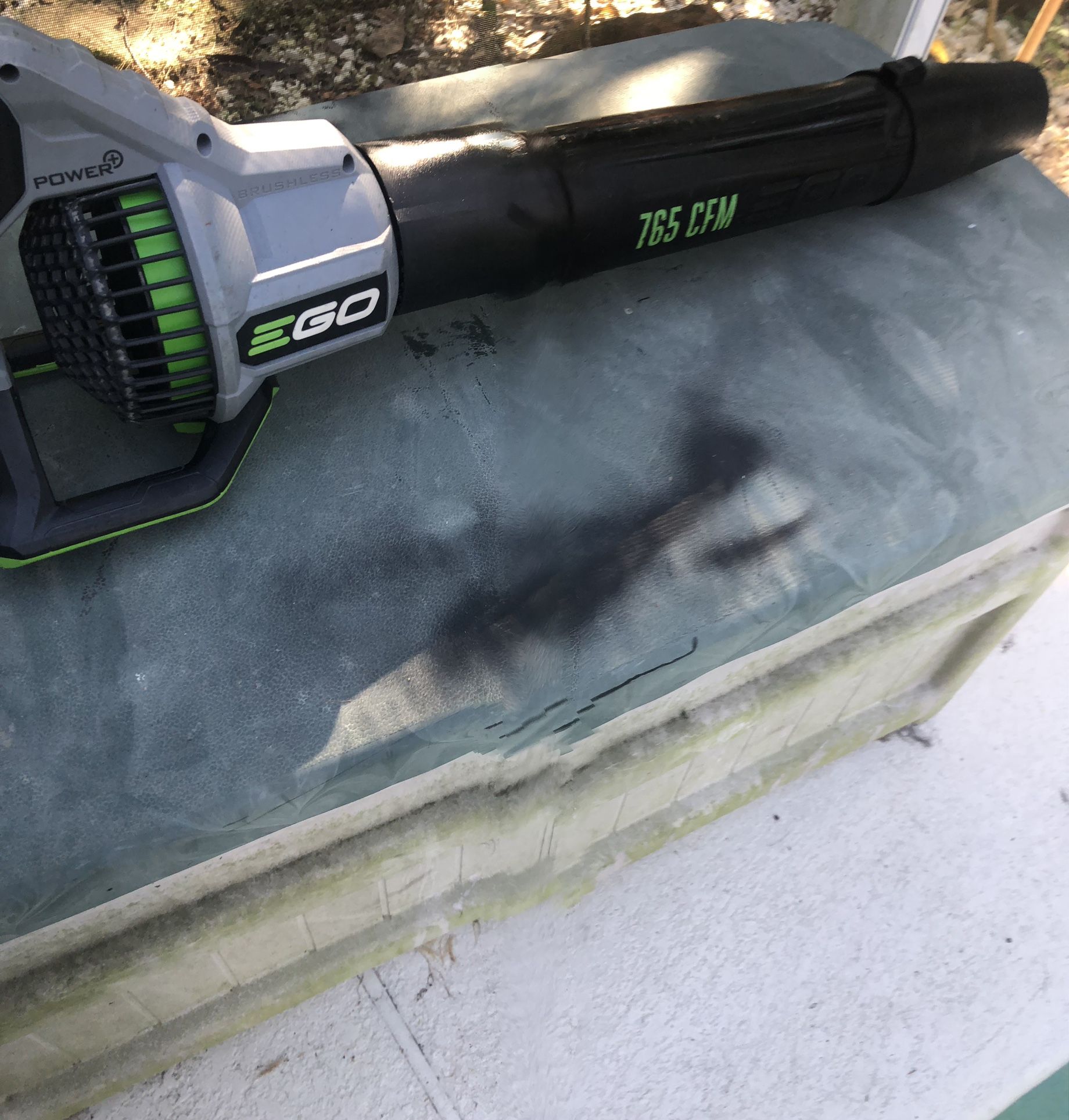Used Ego 765 Hand Held 56v Battery Powered Blower; No Battery But Have Available
