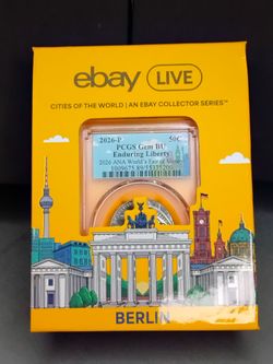 2026-P Enduring Liberty 50C PCGS Gem BU eBay Live Berlin