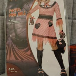 Pastel Pink Doll Costume (Kid)