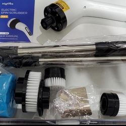 Electric Spin Scrubber - Electric Cleaning Brush for Tile Tub