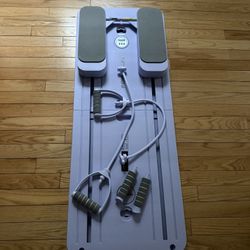 Foldable Workout Board with Resistance Bands 💪