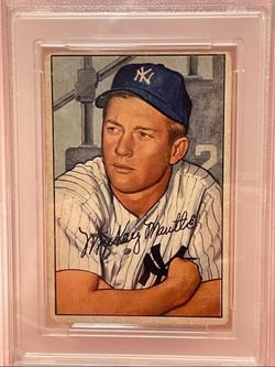 1952 Bowman Mikey Mantle