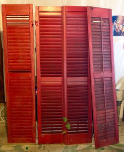 Vintage Wooden Shutters