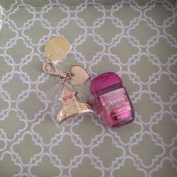 Bath And Body/  Disney Aurora Sanitizer Holder And Sanatizer 