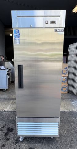 One (1) Door Commercial Cooler Refrigerator (Pre-Owned) Restaurant Equipment 