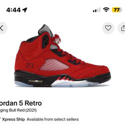 New Jordan 5 ‘Raging Bull’ 2021